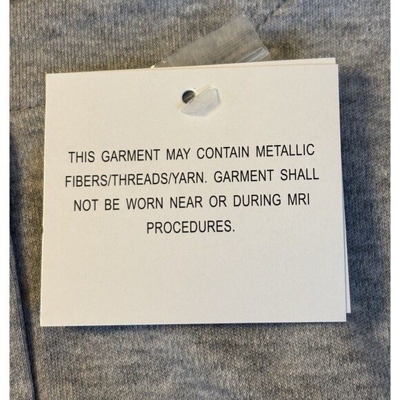 QUAKER FACTORY Embellished Christmas Gray Snap Front Sweatshirt 2X Holiday Tree - Picture 9 of 16